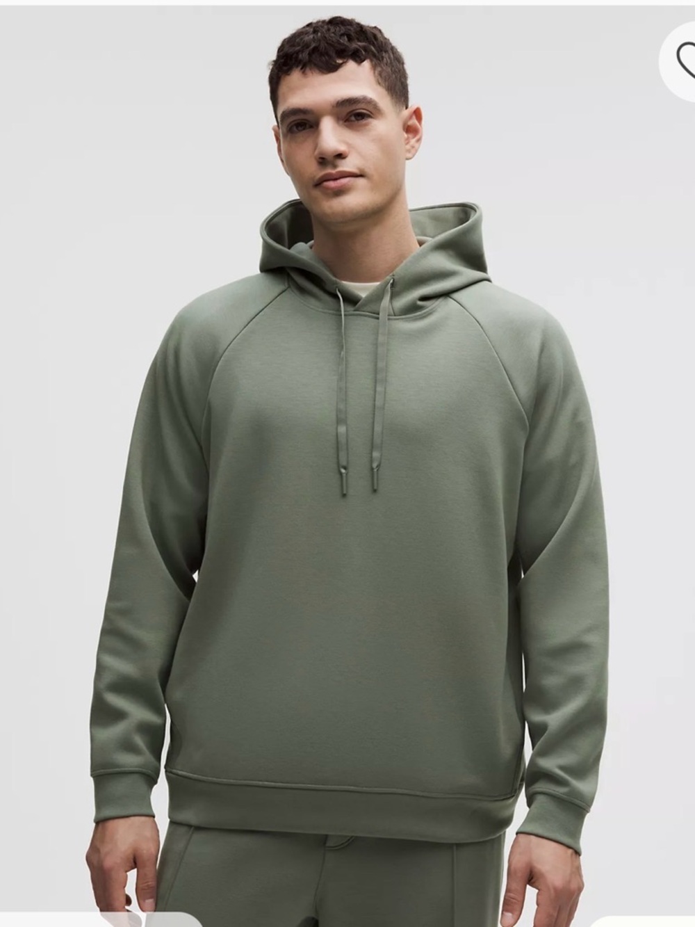 lululemon athletica Men's Hooded Pullover Sweatshirt in Sage Green